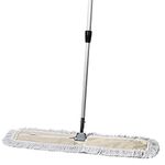 Tidy Tools Commercial Dust Mop & Floor Sweeper, 36 in. Dust Mop for Hardwood Floors, Reusable Dust Mop Head, Extendable Mop Handle, Industrial Dry Mop for Floor Cleaning & Janitorial Supplies