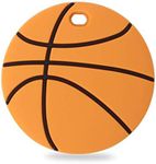 Baby Sport Silicone Teether,Sensory Chew Toys,BPA Free Soft and Effective Infant Teething Pain Relief Toys,Freezer Safe,Food Grade Silicone,Best Shower Gift for Boys and Girls (Basketball)