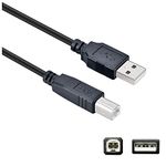 USB Cable for HP Envy Printer 6255 7155 7643 7855