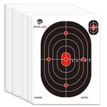 Atflbox 7 x 9 Inch BB Gun Target Papers for Pellet Trap Shooting Target Holder, Pack of 100