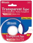 BAZIC Products Clear Tape with Disp