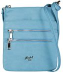 Mabel London - Women’s Small Cross Body Handbags – Trendy Messenger Long Shoulder Strap Handbag (Baby Blue)