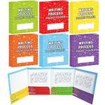 Pack of 30 Writing Bulk Folders with Pockets Writing Process Pocket Folders Bulk 4 Pockets Writing Folders for Students Teacher Classroom Kids Writing (Classic)