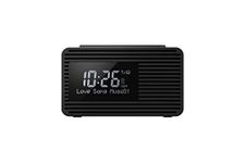 Panasonic RC-D8EB-K Multi-Purpose Radio with DAB+ and USB smartphone charging,Black