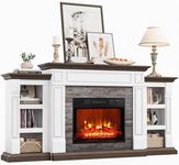 Naice 70" Electric Fireplace with M