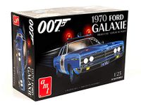 AMT 1970 Ford Galaxie Police Car (James Bond) 2T 1172M Model Kit