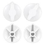 4pcs 146MT574 Timer Knob Replacement, Wall Timer Knob Timer Switch Knob Compatible with Intermatic FD Series Spring Wound Timers for Bathroom Fans Motors Lights Heaters