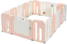 BABY JOY 16 Panel Baby Playpen, Fol