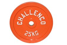 CHALLENCO 50 Kg Calibrated Competition Metal Plates (25kg X 02)