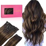 WENNALIFE Clip in Hair Extensions, 