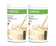 Herbalife Nutrition Formula 1 Shake Weight Loss Vanilla (500 g) -Combo Pack of 2