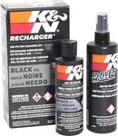 K&N 99-5050BK Air Filter Recharger Cleaner and Squeeze Oil Service Kit, Black