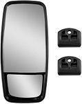 Side Door Mirror Fit for ISUZU NPR NPR-HD NPR-XD NQR NRR 2007-2023 Truck Accessories Replace 8980493150, Driver Side