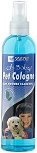 Kenic Oh Baby Pet Cologne & Deodorizer Spray, Soft Baby Powder Scent, Neutralizes Odors, Shines Coat & Fur, For Dogs & Cats