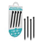 Tomee Stylus Pen Set for DSi/DS Lite (Black) (4-Pack)