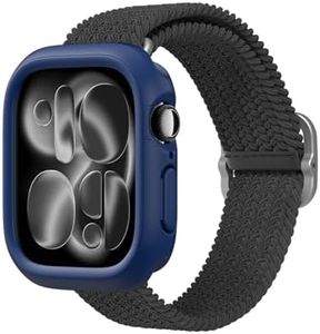 RHINOSHIELD Bumper Case Compatible with Apple Watch Series 11/10 (46mm) | Slim Protective Case, Lightweight and Shock Absorbent - Ultra Marine