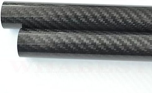 WHABEST Glossy 12mm x 10mm x 1000mm Full Carbon Composite Material /Carbon Fiber Tube Quadcopter Hexacopter