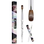Kolinsky Acrylic Nail Brush KEMEISI (Size 10 White)
