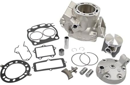 Cylinder Works 21009-K01 Big Bore Cylinder Kit Compatible With/Replacement For Yamaha YZ 250 1999-2023 STD Compression Ratio, 72 mm Cylinder Diameter, 295 cc Displacement, 5.60mm Size Over Standard