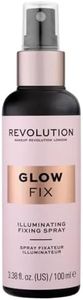 Makeup Revolution Glow Fix, Illuminating Fixing Spray For Longer Lasting Makeup, 100ml