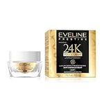 Eveline Cosmetics Prestige 24k Snail&Caviar Anti-Wrinkle Lifting Face Night Cream | 50ml |Mature and Sensitive Skin | Soft and Supple Skin | Nourishing and Regenerating Properties