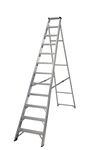 Werner Abru 71412 Aluminium Swingback Stepladder 12 Tread