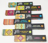 Tribal Soul Incense Smudge Sticks – 8 Fragrances – White Sage, Palo Santo, Lavender, Copal, Mirra with JRose Incense Holder – Complete Aromatherapy Set