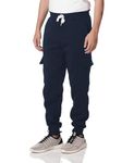 Southpole Men's Active Basic Jogger Fleece Pants - New Navy, Medium