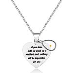 Stainless Steel Bible Scripture Quote Necklace Charms Mustard Seed Teardrop Pendant Necklaces Religious Gifts Y818 (heart Faith-Drop Seed)