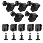 Blink Outdoor Camera Mount, 360°Adjustable Weatherproof Wall Mount Protective Cover Case Housing for Blink Outdoor 3rd Generation Security Cameras, Blink Accessories for Home Security- Black（5 Pack）