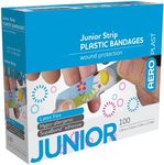 AeroPlast Junior Standard Strip Plasters, 72mm x 19mm, Box of 100