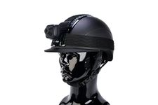 Techalogic HC-1 2K QHD Equestrian Helmet Camera - Ultra lightweight Camera for Riding - Compact Head Cameras for Horse Riding - Connects to Most Horse Riding using GoPro Style Fittings