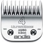 Andis Carbon-Infused Steel UltraEdge Dog Clipper Blade, Size-4 Skip-Tooth, 3/8-Inch Cut Length (64090)