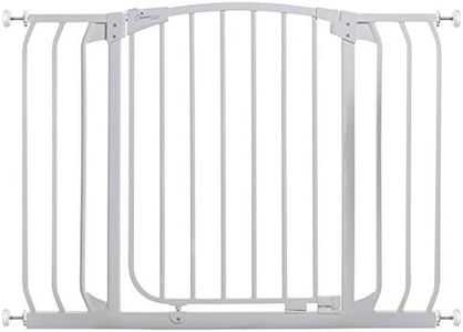 Dreambaby Auto-Close Chelsea Extra-Wide Safety Gate (Fits 97.5-106 cm) White