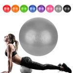 Small Pilates Ball, Therapy Ball, Mini Workout Ball, Core Ball, 9 Inch Small Exercise Ball, Mini Bender Ball, Pilates, Yoga, Workout, Bender, Core Training and Physical Therapy, Improves Balance