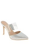 BCBGeneration Women's Harnie Mule, Silver, 5.5 UK