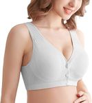 Brachy Women's Lightly Padded Plus Size Front Open Maternity/Nursing/Nursing Bra