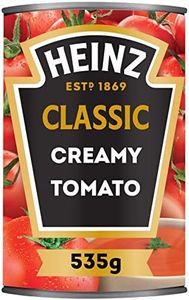 Heinz Classic Creamy Tomato Soup Family Pack Vegetarian Creamy Soup Canned Soup Tinned Soup 535g