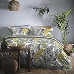 Fusion - Tropical - Easy Care Duvet Cover Set - King Bed Size in Ochre, TROOC31PTU