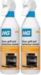 HG oven, grill and barbecue cleaner 0.5L (Pack of 2)
