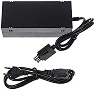 Original Microsoft Power Supply AC Adapter Replacement Cord Brick for Xbox One - Genuine Complete Accessory Kit with Wall Charger Cable