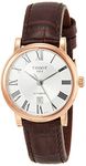 Tissot Women's Analogue Swiss Automatic Watch with Leather Strap T1222073603300