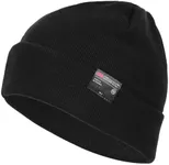 MOREOK Winter Beanie Hats for Men Women-3M Thinsulate Snow Ski Warm Unisex Fashion Knit Cuffed Cap -Black