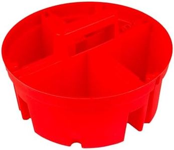 Bucket Boss Super Stacker Small Partys Tray in Red, 15054