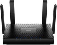 Cudy AX3000 WiFi 6 Router – 802.11ax Wireless Router, Gigabit, Dual Band Internet Router, VPN Router, MU-MIMO, WireGuard, Cudy Mesh Compatible WR3000