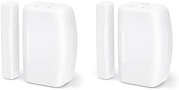 THIRDREALITY Zigbee Contact Sensor 2 Pack,Door and Window Monitor, Home Automation,Works with Home Assistant,SmartThings,Aeotec,Homey,Hubitat or Echo Devices with Build-in Zigbee Hub,hub Required