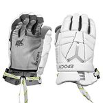 Epoch Lacrosse - Integra Pro Men's Goalie Lacrosse Gloves, Lacrosse Gear for Men, Player Core Control, Dual Density Foam Stacks, One-Piece Palm and Ariaprene Protection - Large