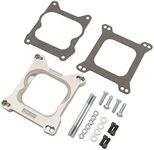 Mr. Gasket Carburetor Adapter Kit 4Bbl To 4Bbl, Silver