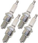 NGK 4 Pack of Genuine OEM Standard Spark Plugs # BR9ES-4PK