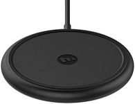 Mophie 7.5W Wireless Charging Base Black, MFI Certified, Up to 7.5W Qi Fast Wireless Charging, Robust Build, Compatible with the Apple iPhone X, iPhone 8 Series and Qi-Enabled Smartphones